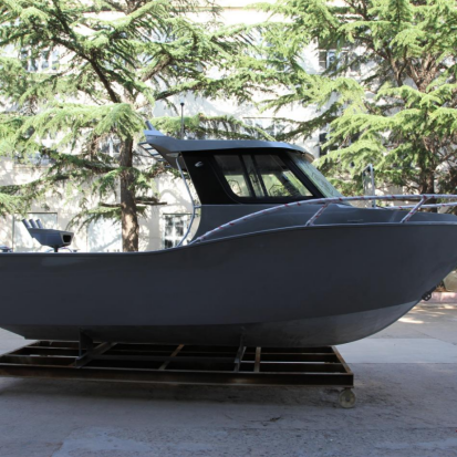 Fishing Boat Enginr Aluminum Fishing Boat with Cuddy Cabin Twin Engine Fishing Boat Center Console Seat in Yacht Round Yacht
